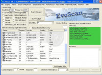 EvoScan. При 2000 об/м 2